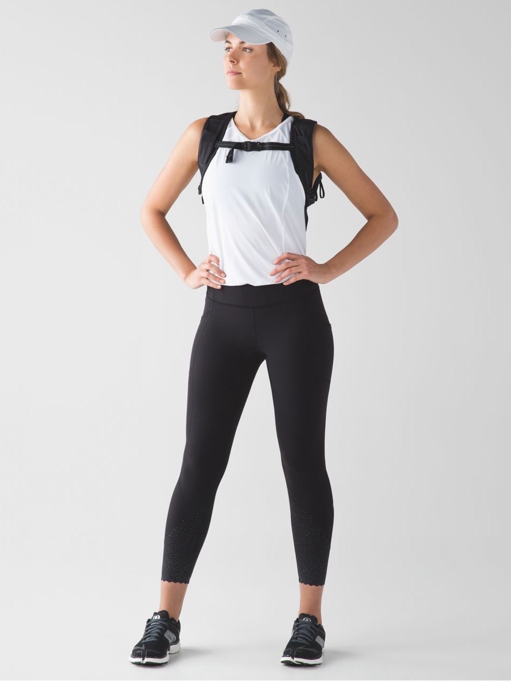 Lululemon RARE Tight Stuff Capri-Style Leggings in Black - SIZE 2